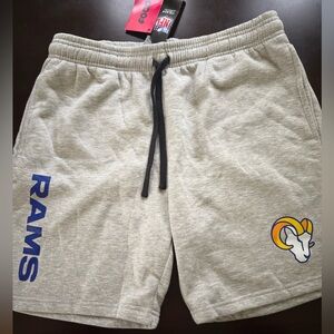 NFL Team Apparel FOCO Men’s Shorts, Los Angeles Rams, Size L ,New With Tags